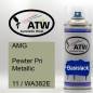 Preview: AMG, Pewter Pri Metallic, 11 / WA382E: 400ml Sprühdose, von ATW Autoteile West.